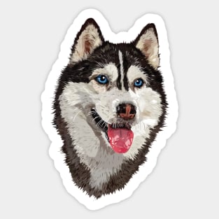 Husky Sticker